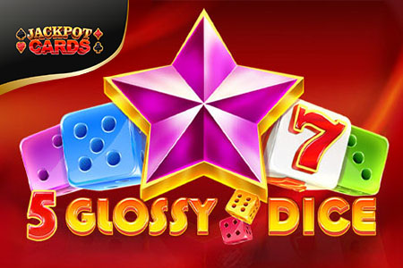 5 Glossy Dice